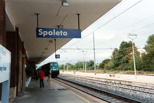 La stazione di Spoleto